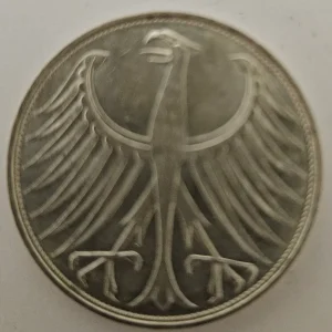 Germany 5 Deutsche Mark 1974