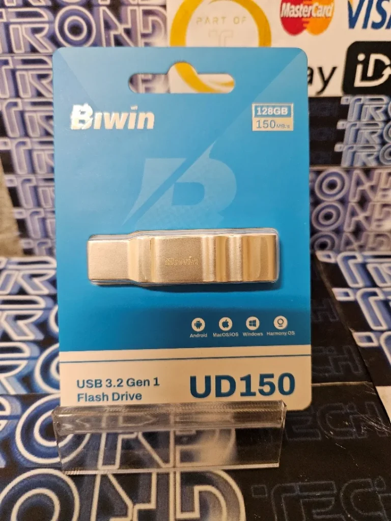 Flash Drive 128GB USB 3.2 Gen 1 Type-A Type-C Dual Port Biwin UD150 Biwin UD150 128GB Flash Drive