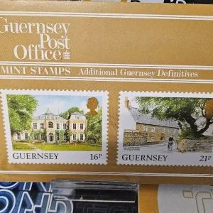 Geurnsey Post Office Mint Stamps Additional Guernsey Definitives