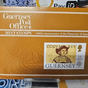 Guernsey Post Office Mint Stamps 500th Anniversary of the Discovery of America
