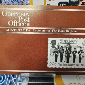 Guernsey Post Office Mint Stamps Centenary of the Boys' Brigade