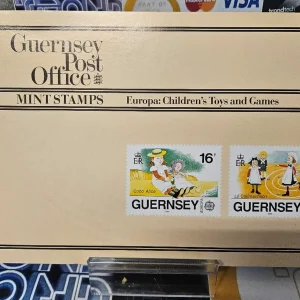 Guernsey Post Office Mint Stamps Europa Children's Toys and Games