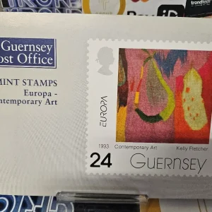 Guernsey Post Office Mint Stamps Europa - Contemporary Art