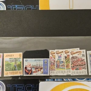 Jersey Festival of Tourism 1990 Operation 1980 9 Stamp Set