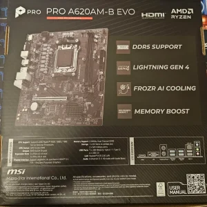 MSI PRO A620AM-B EVO