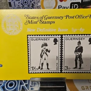 States of Guernsey Post Office Board Mint Stamps New Definitive Issue
