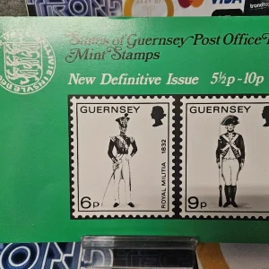 States of Guernsey Post Office Board Mint Stamps New Definitive Issue